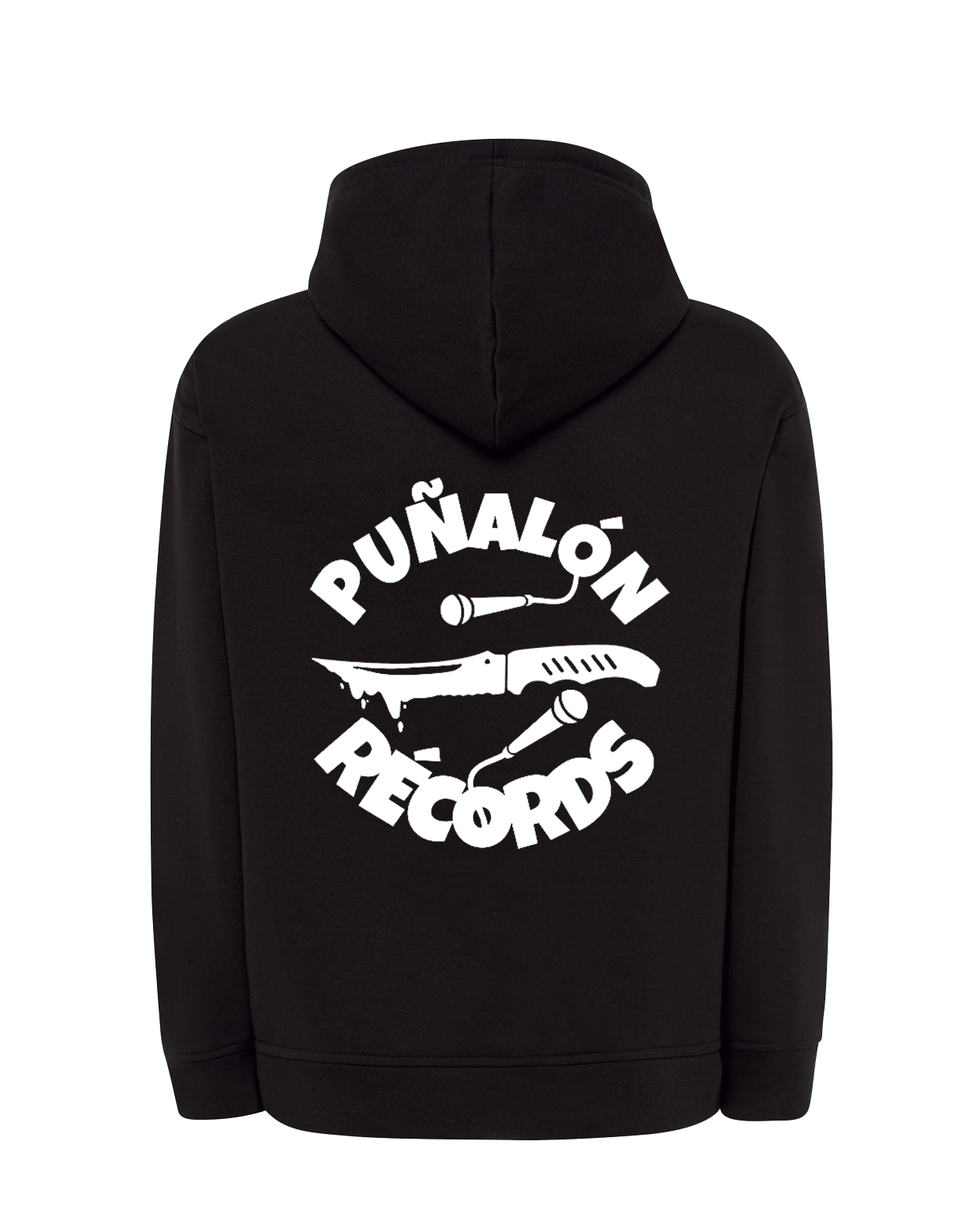 SUDADERA NEGRA PUÑALON