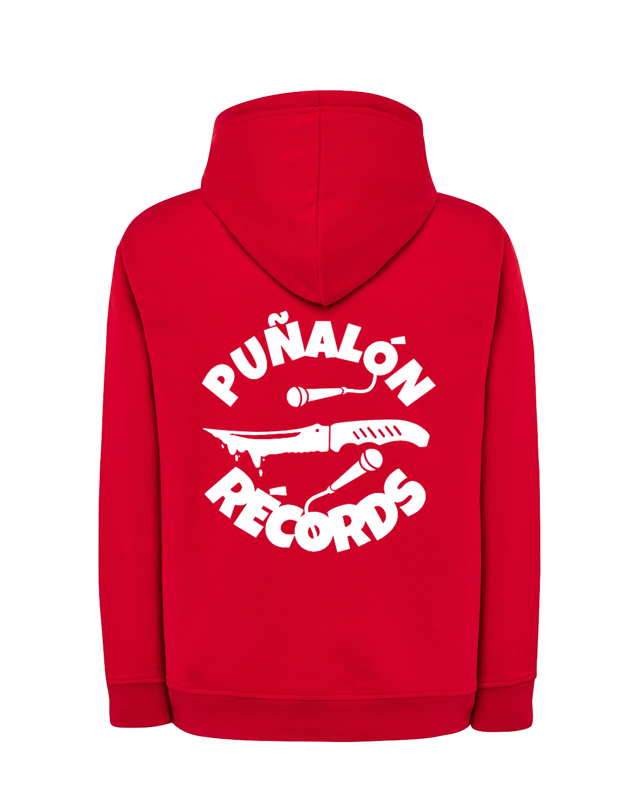 SUDADERA ROJA PUÑALON