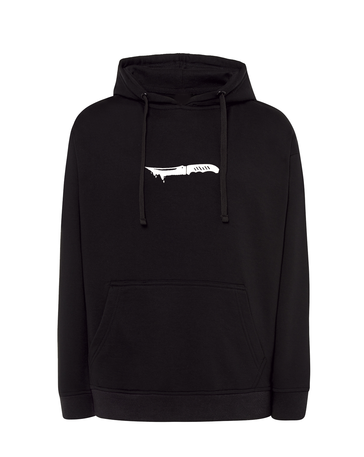 SUDADERA NEGRA PUÑALON