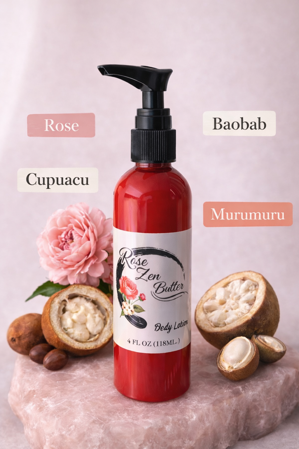 Rose Zen Butter Body Lotion