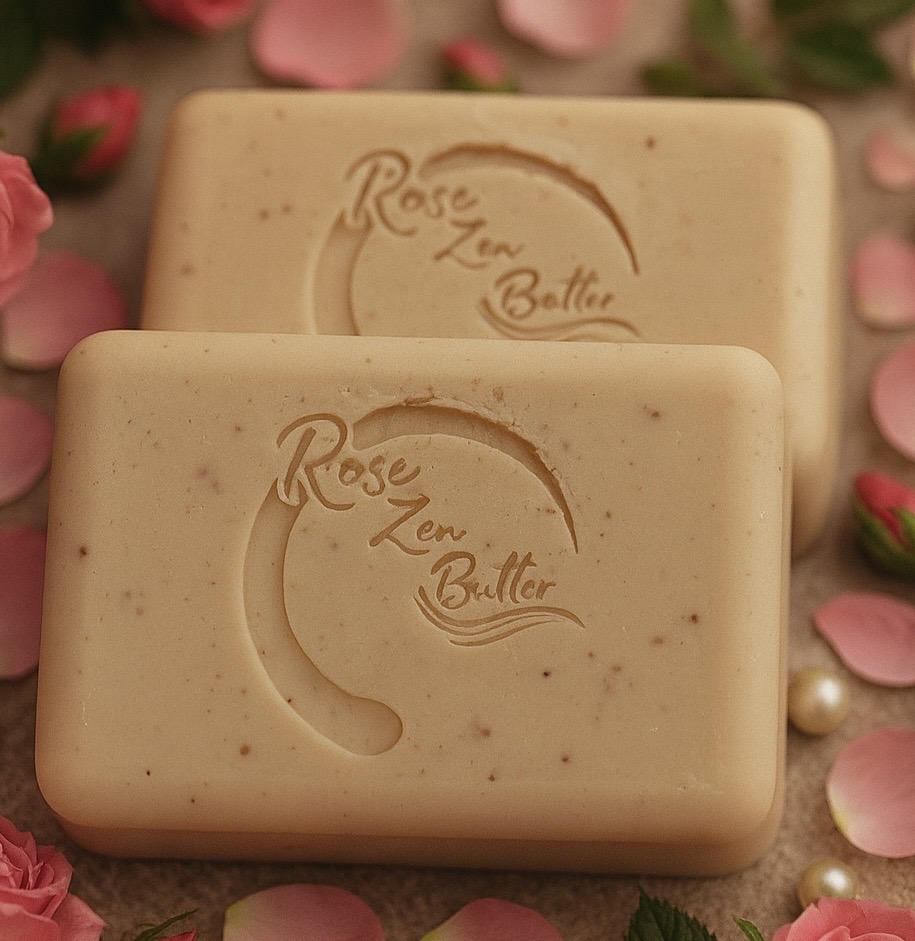 Rose Zen Butter Complexion Face Soap (Full Size Bar)