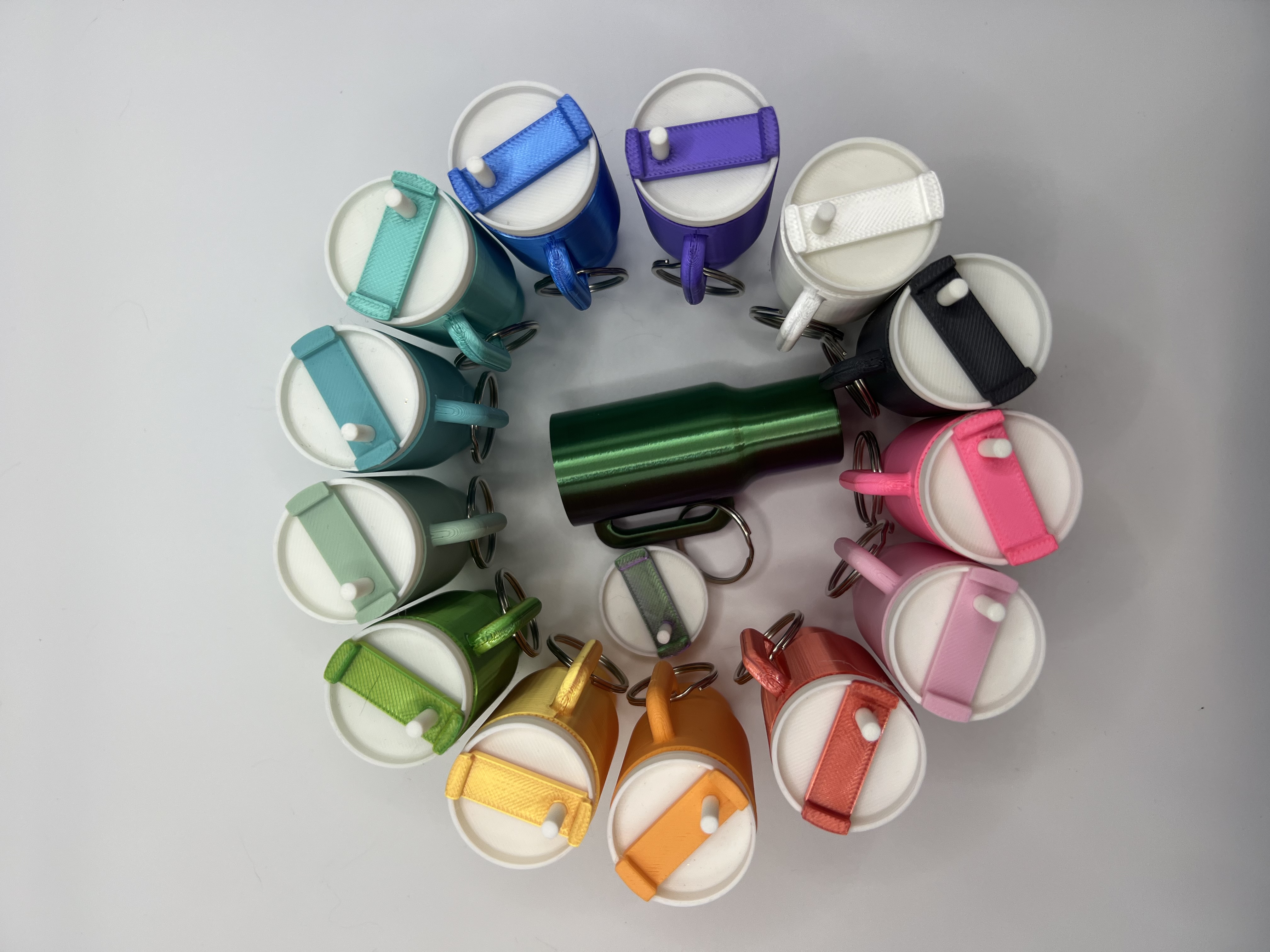 Chapstick holder Keychain