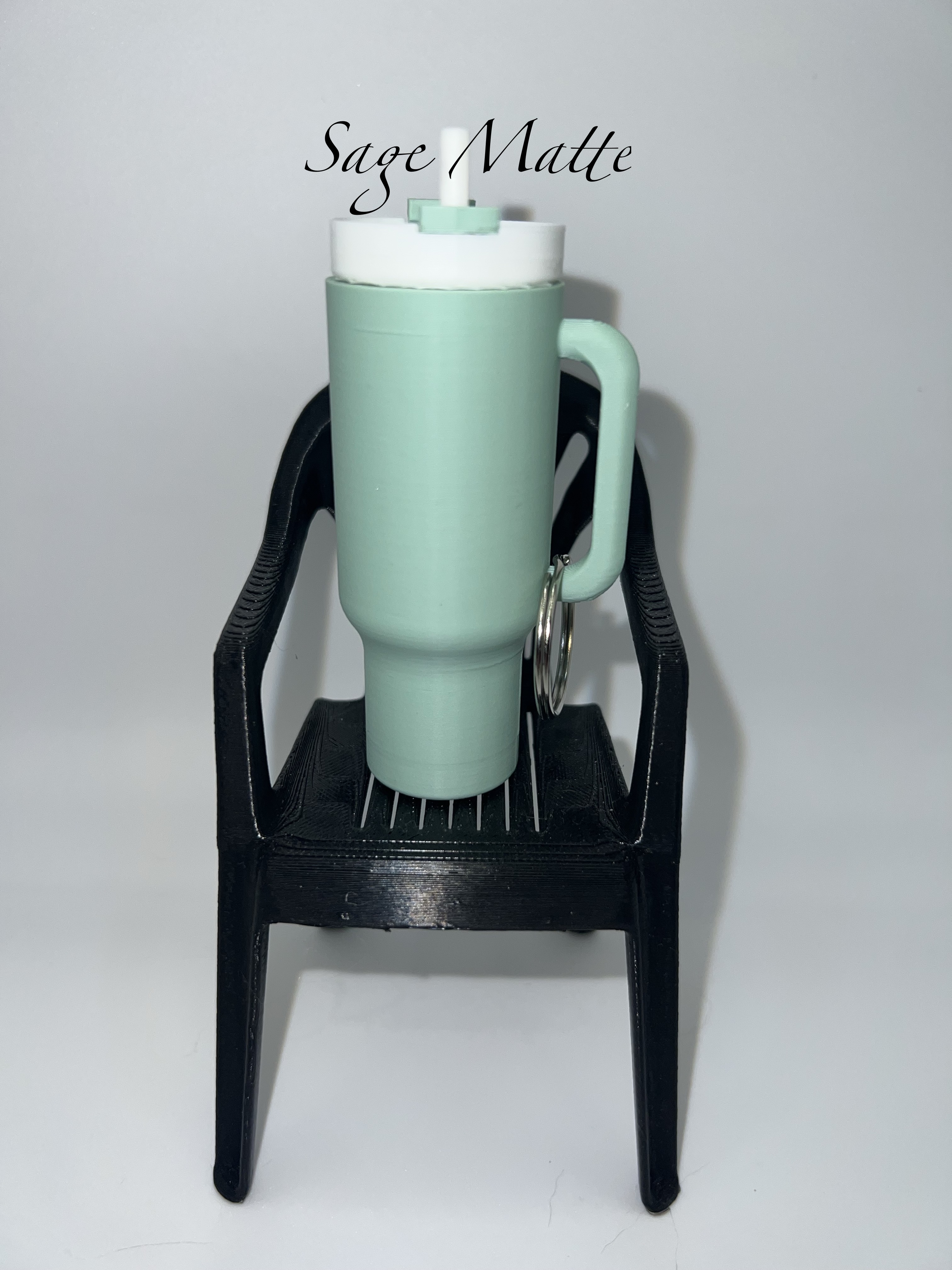 Chapstick holder Keychain