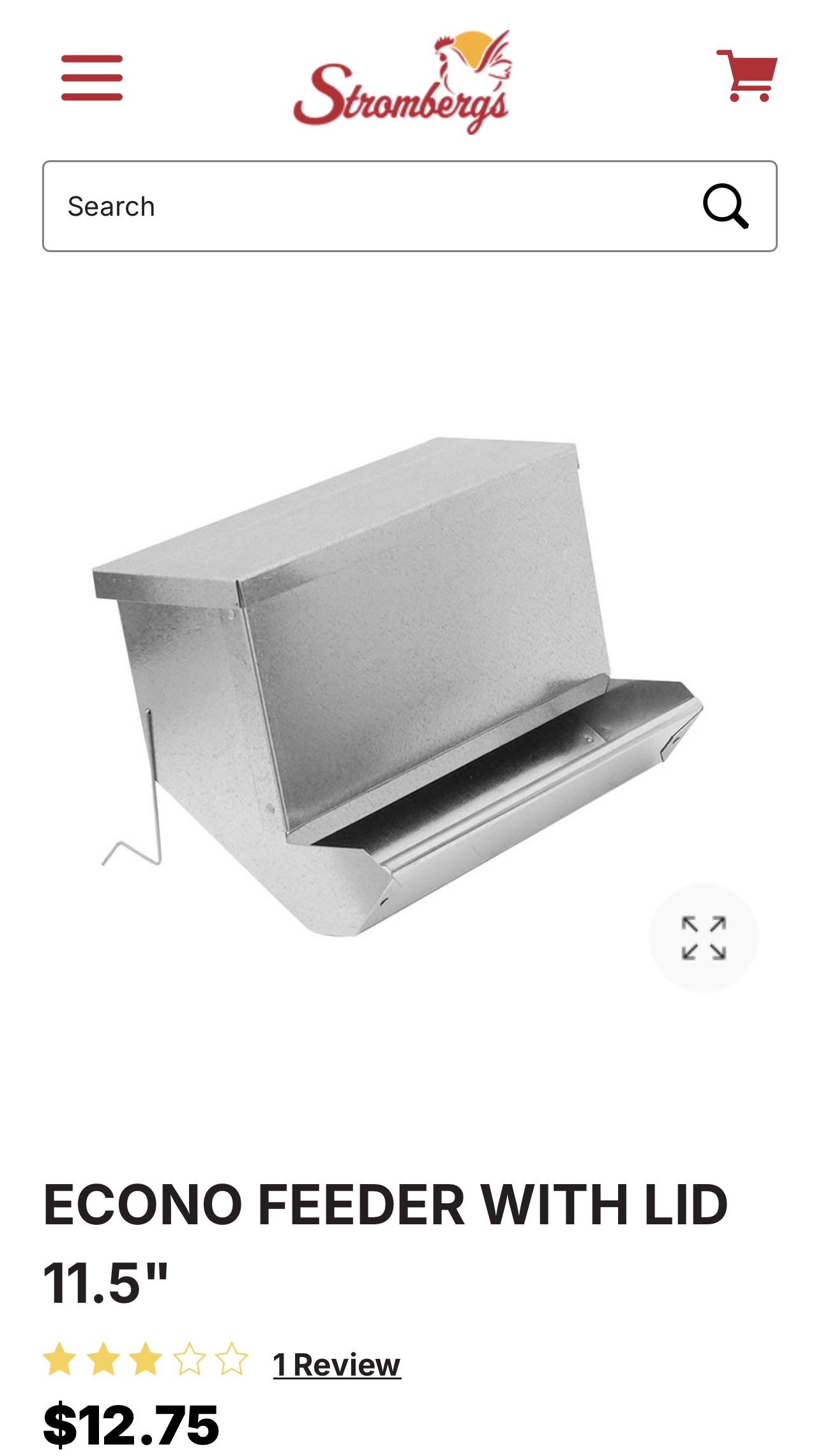 Insert for ECONO Feeder with Lid, 5+ only