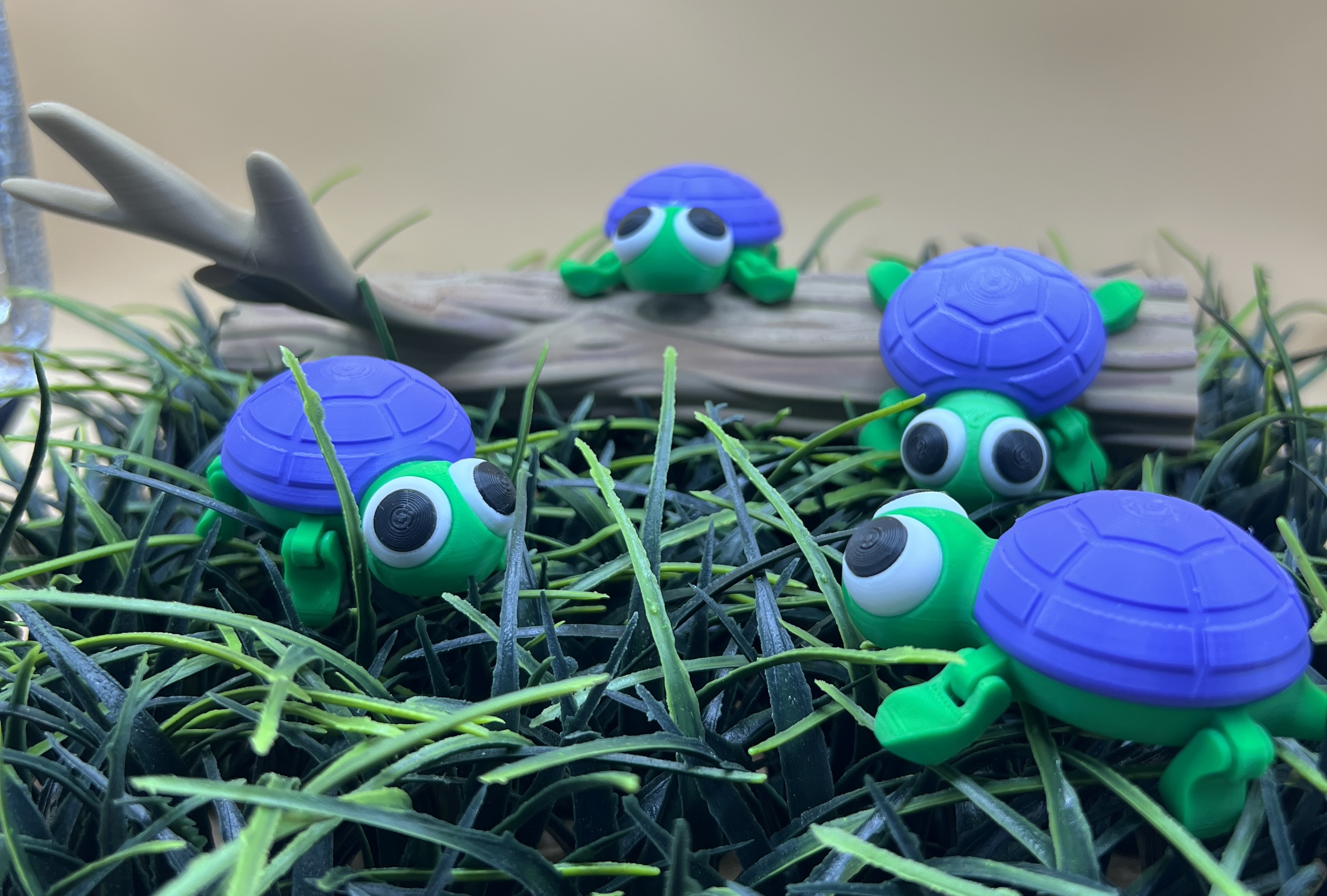 Refrigerator Magnets -Turtle or Ladybug