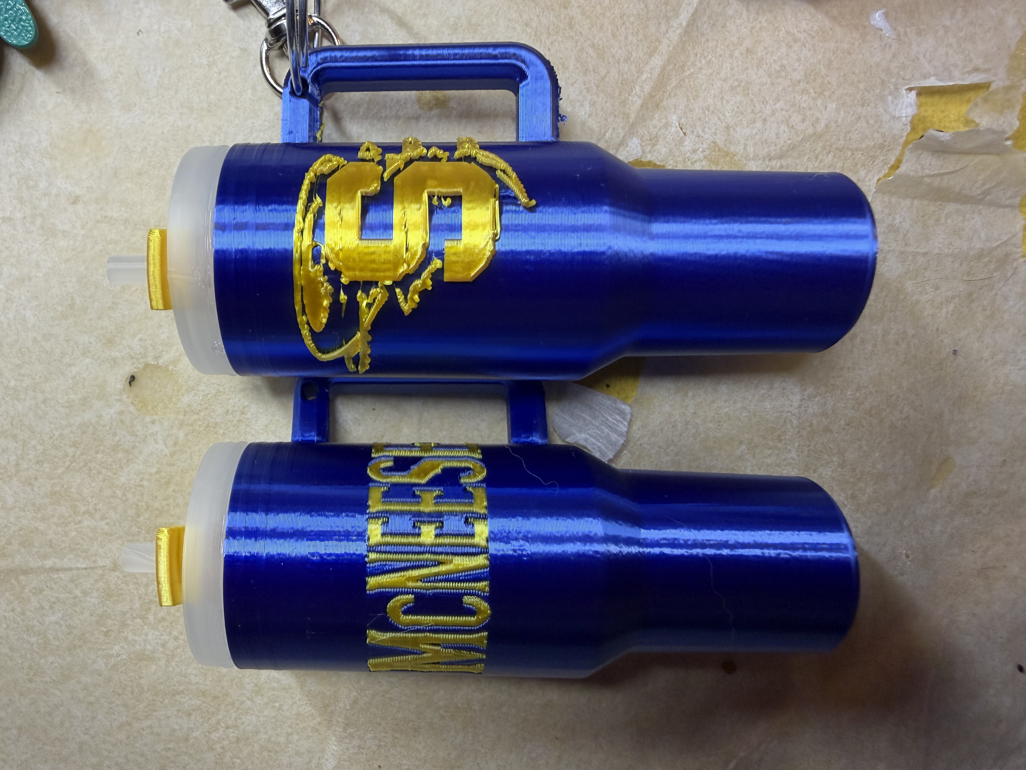 Tumbler Keychains for Chapstick