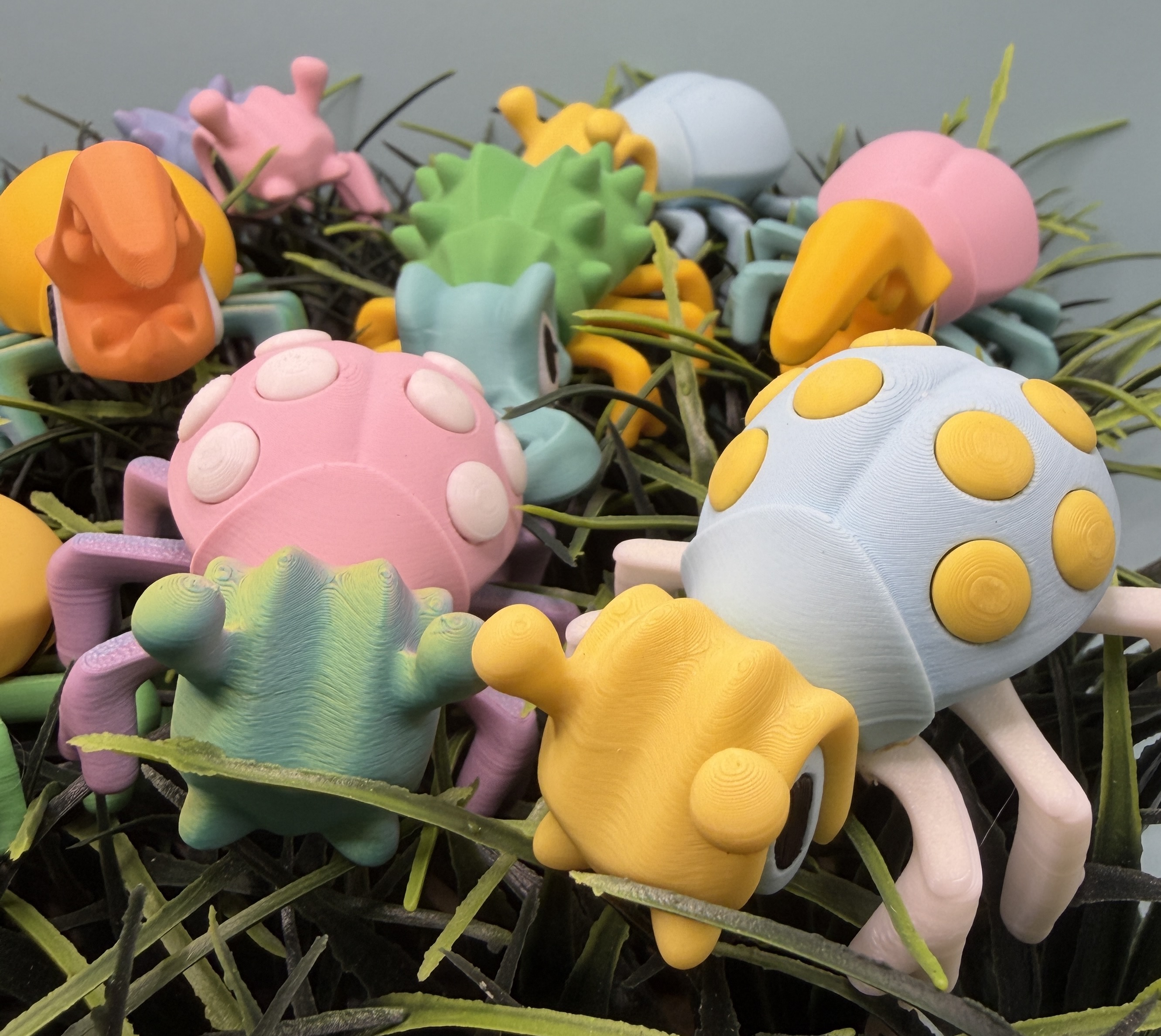 Beetles with interchangeable parts