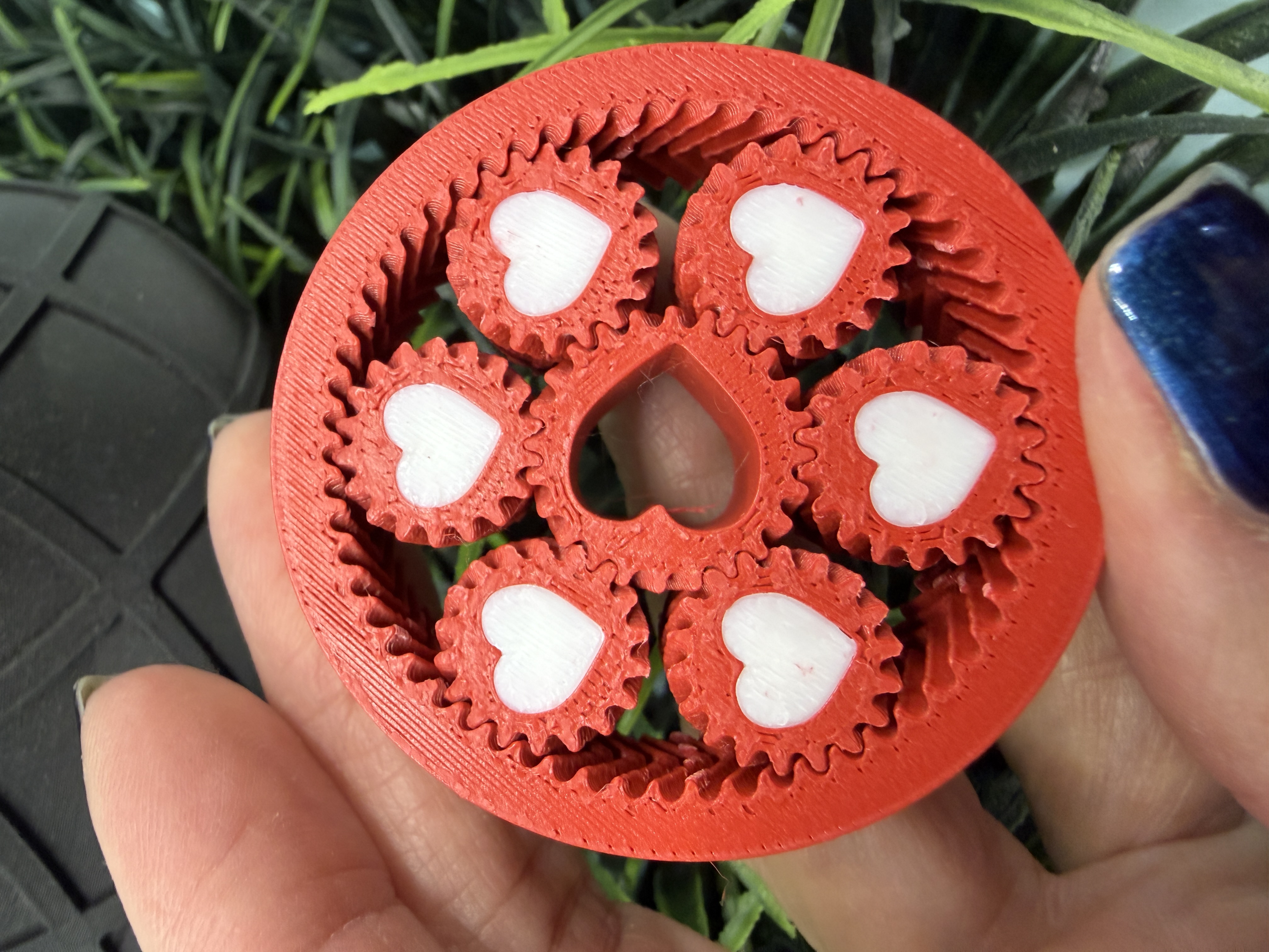 Heart Gear Fidget Toy