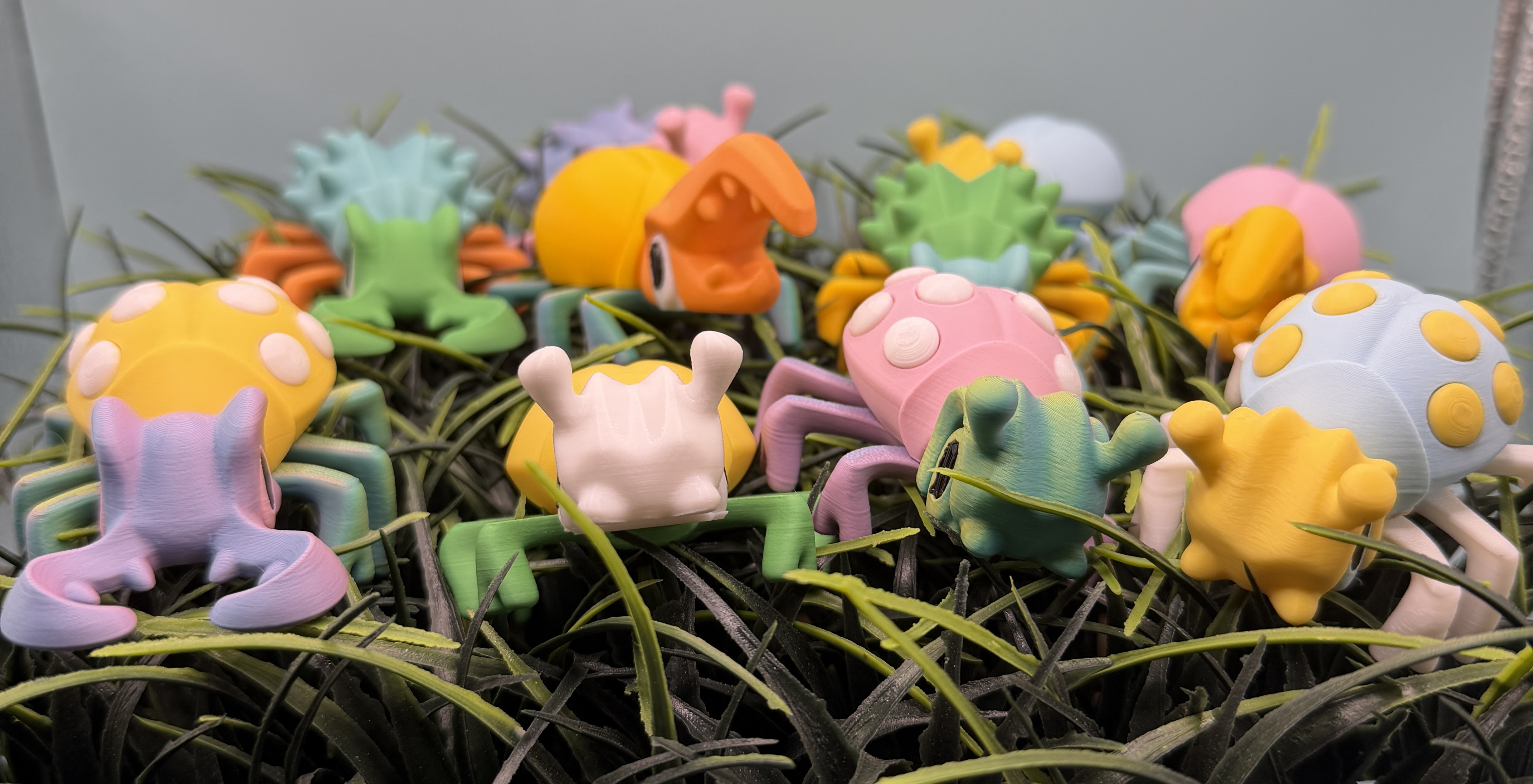 Beetles with interchangeable parts