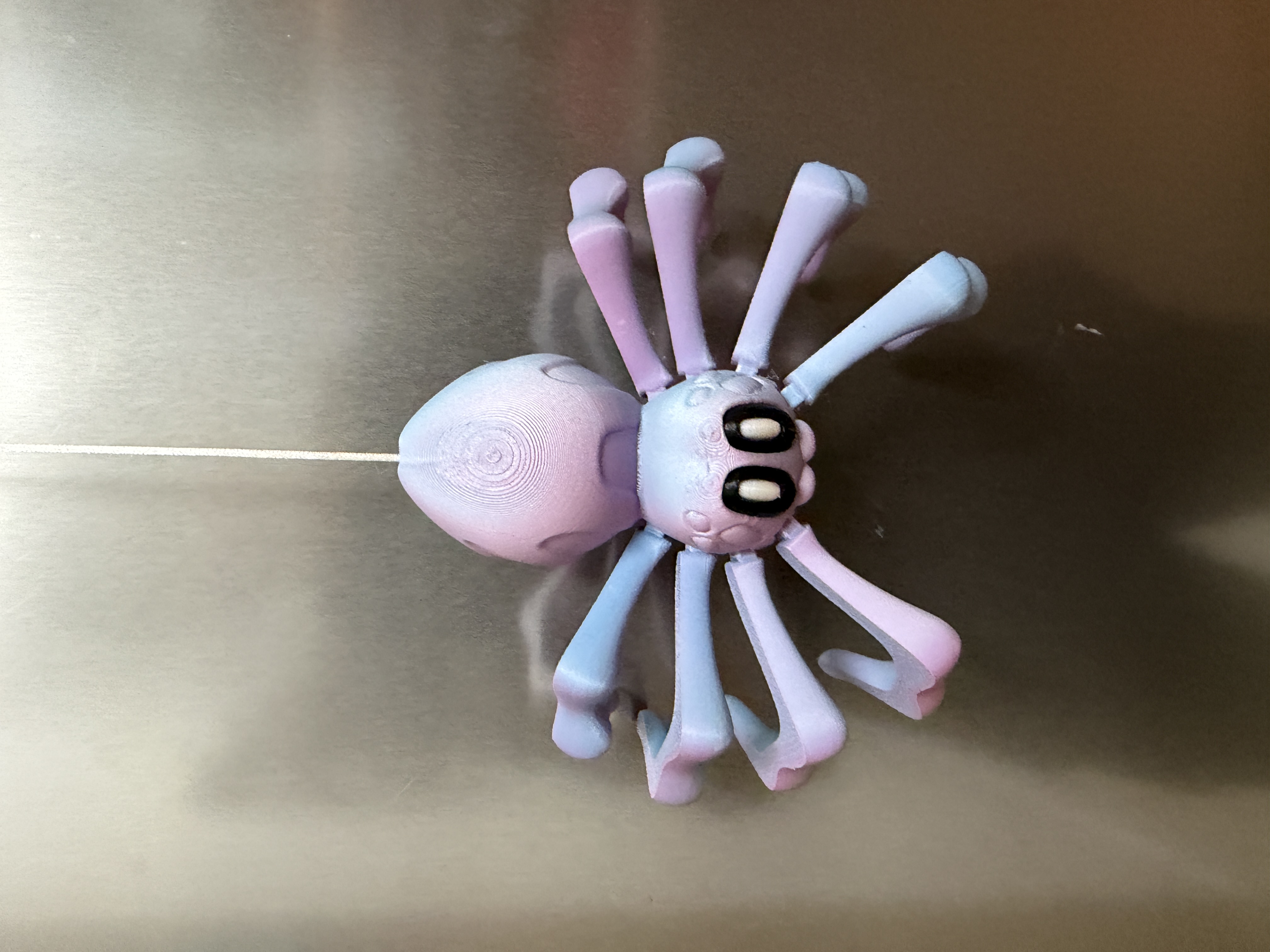 Spider with Magnetic Web