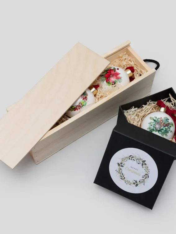 🎄 Luxury Glass Photo Bauble Keepsake