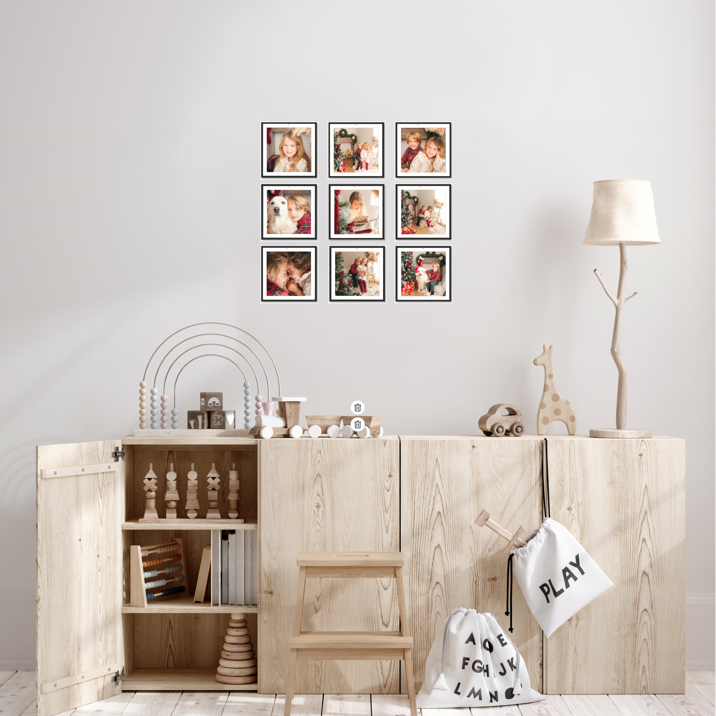 Framed Photo Tiles