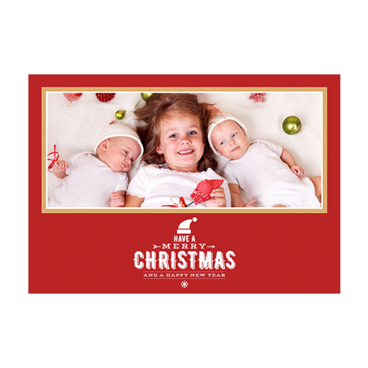 Personalised Christmas Greeting Card