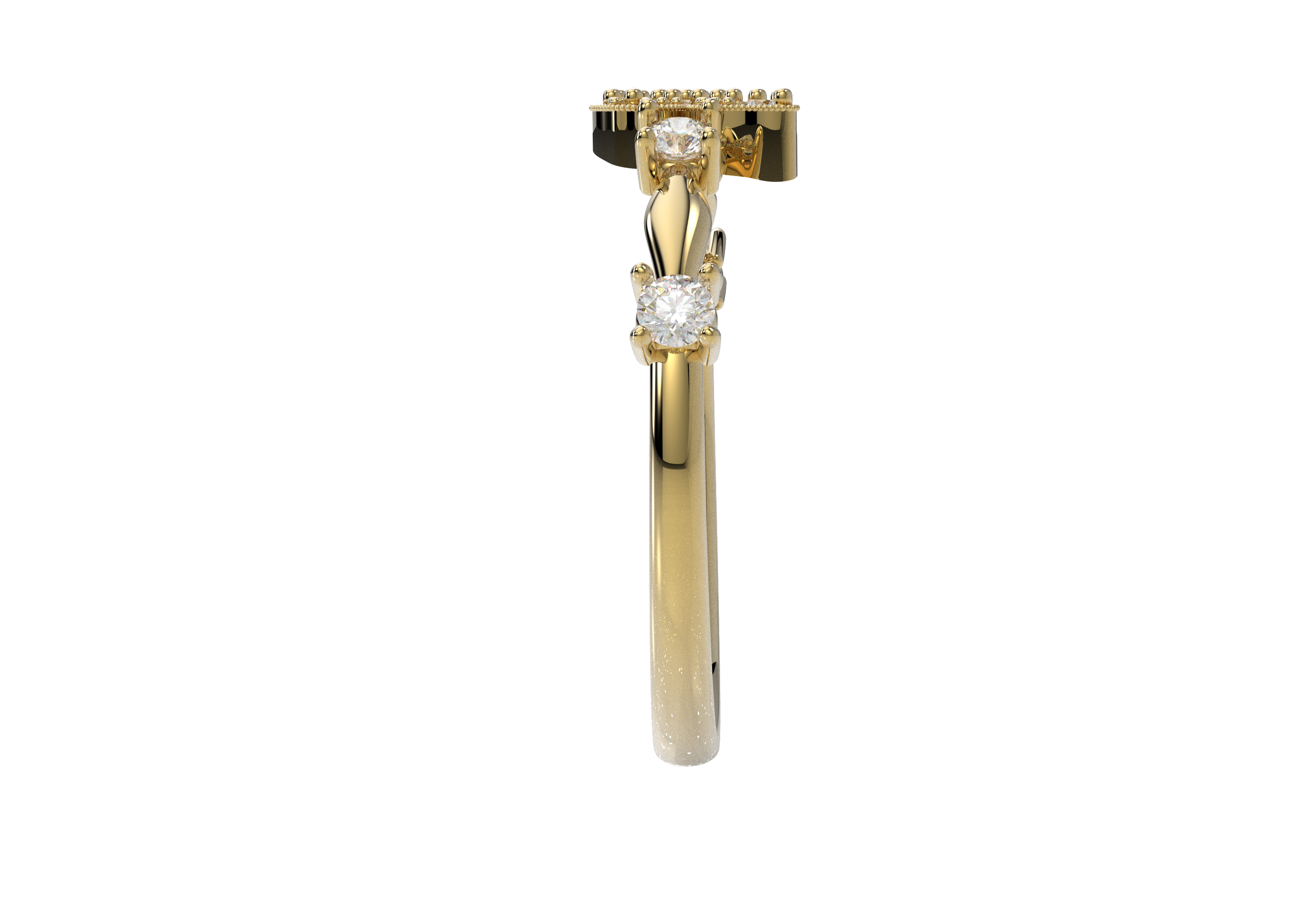 Anillo Mariposa Jenel Oro 10k o 14k Delgado