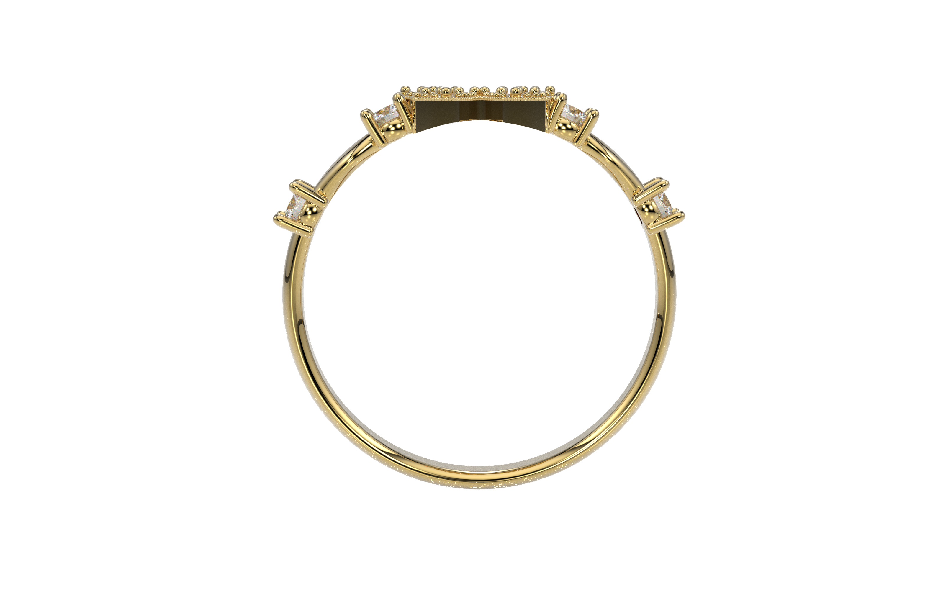 Anillo Mariposa Jenel Oro 10k o 14k Delgado