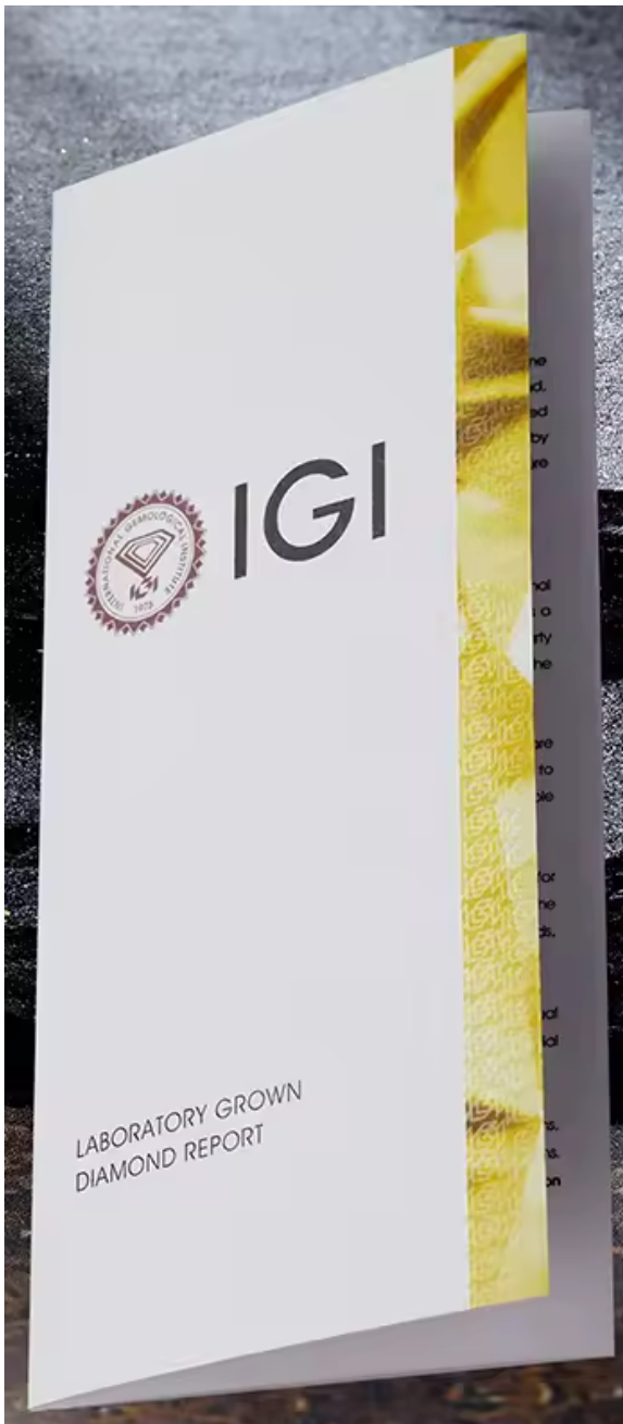 Anillo Compromiso Diamante de Laboratorio Marquise 1ct Certificado IGI Oro 10k o 14k