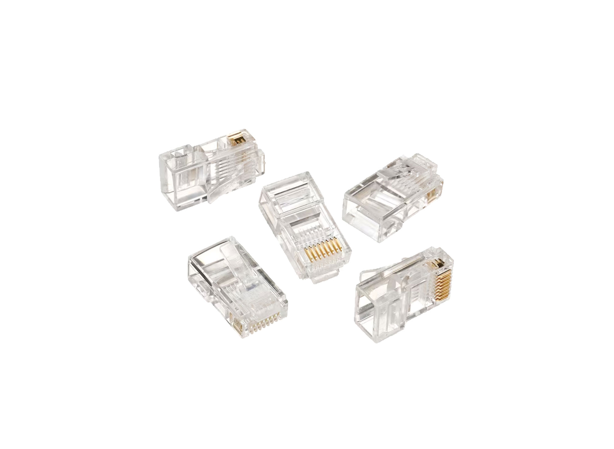 Ethernet RJ45 Connectors (1000 Pieces Bag)