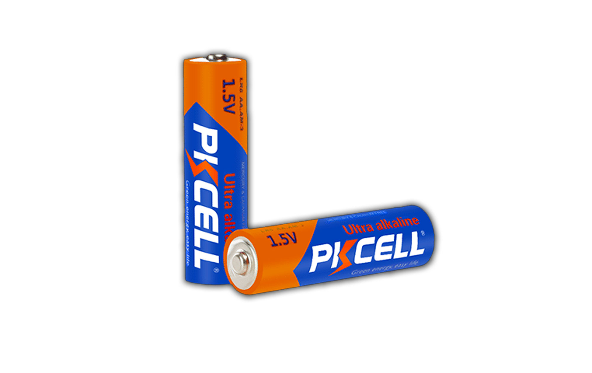 PKCELL 1.5V Ultra Alkaline Batteries
