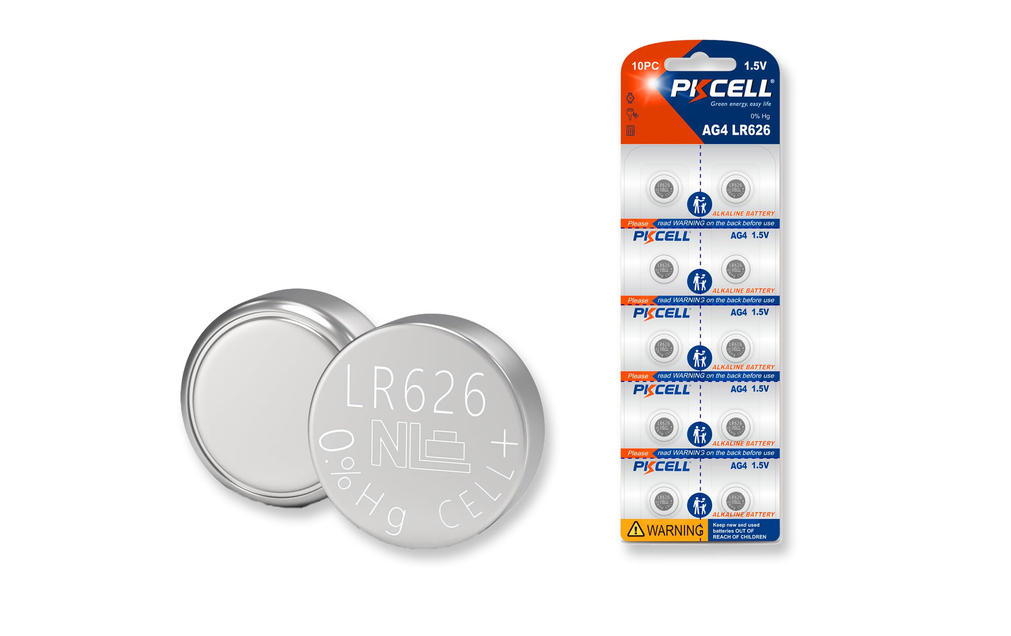 AG4 LR626 Button Cell Batteries
