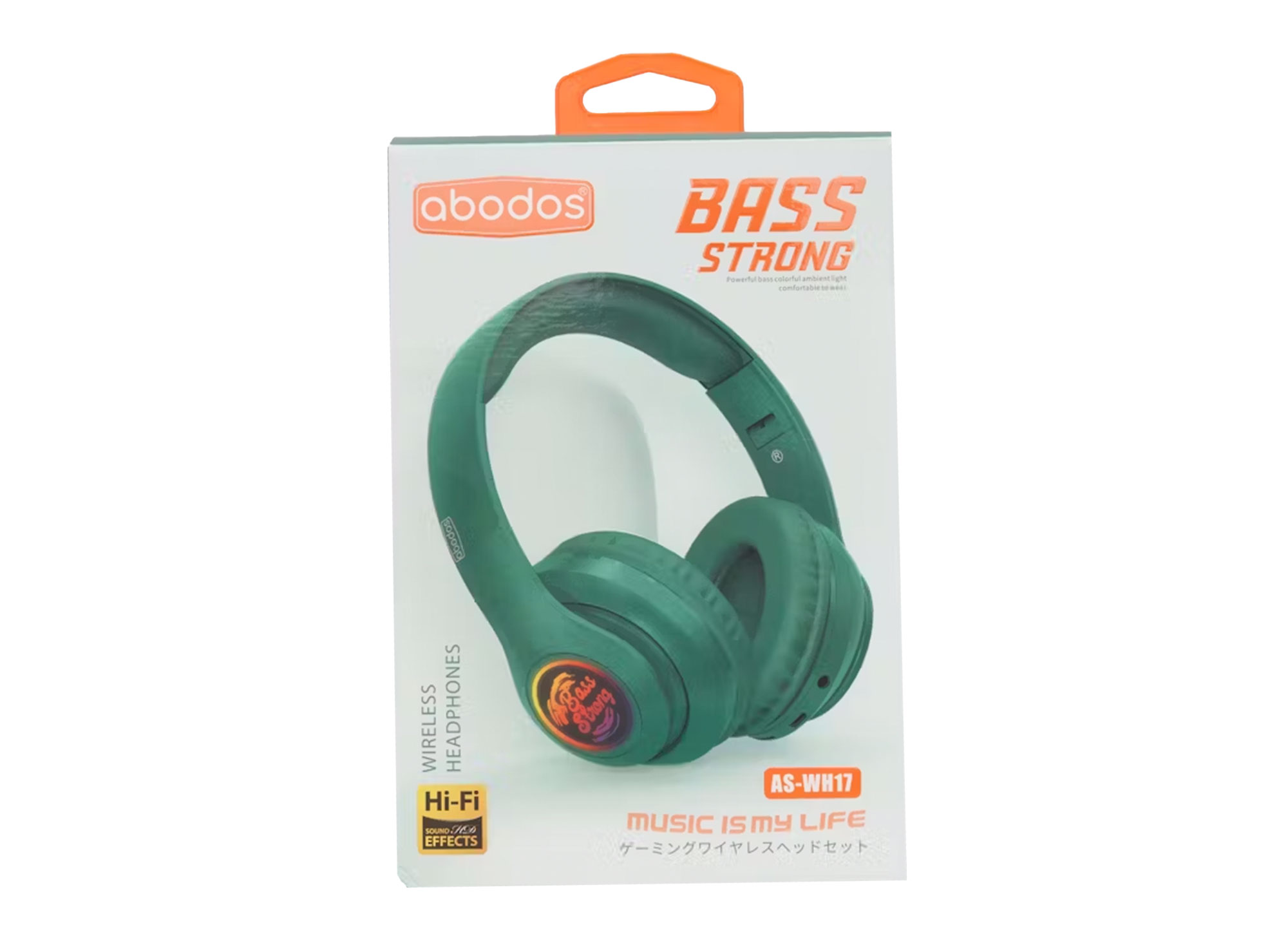 Abodos Bass Strong Wireless Headphones