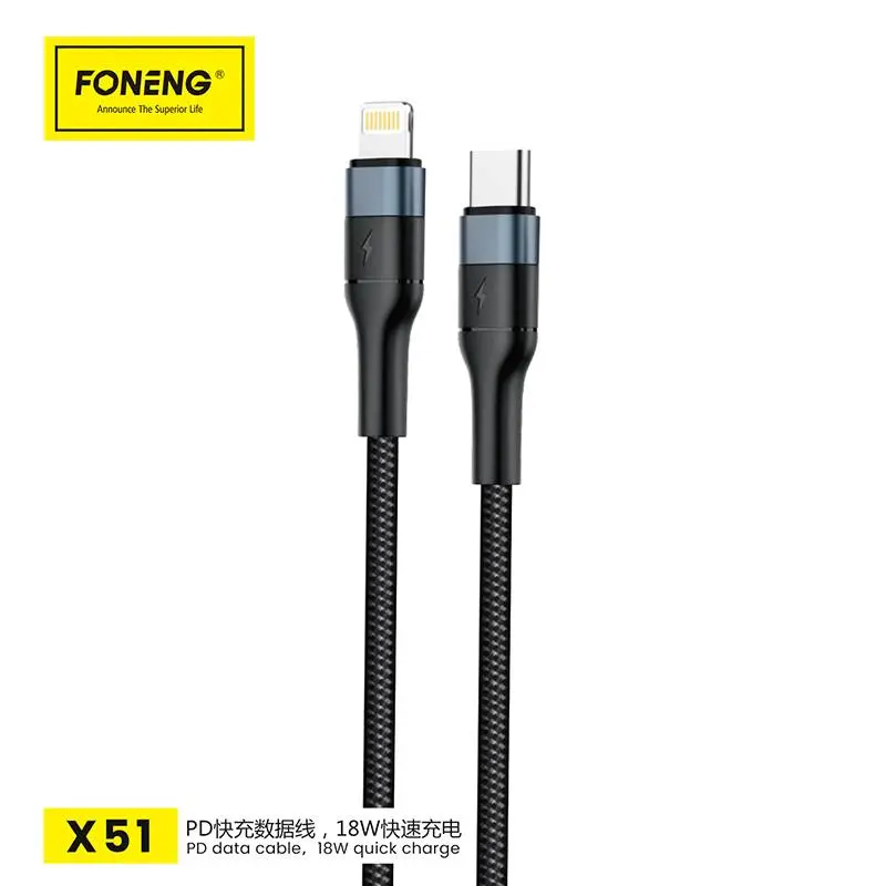 Foneng X51 PD Data Cable