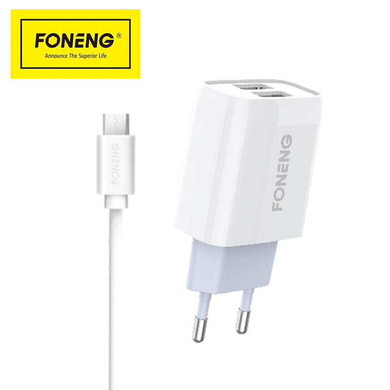 Foneng USB Wall Charger with Micro USB Cable