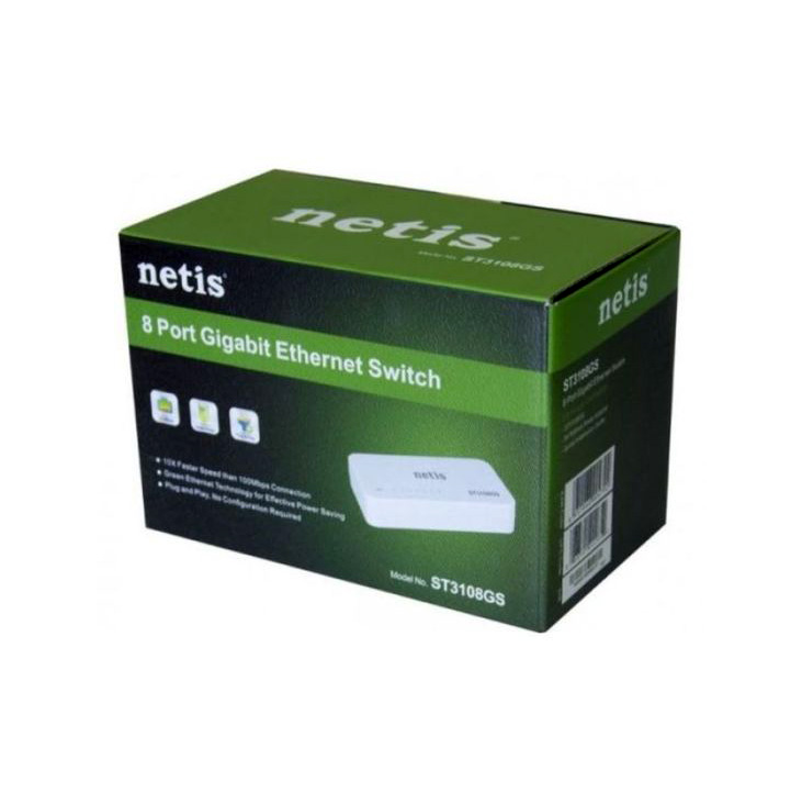 Netis 8 Port Gigabit Ethernet Switch