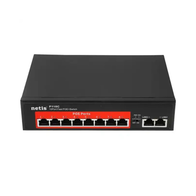 Netis P110C 10-Port Fast PoE Switch
