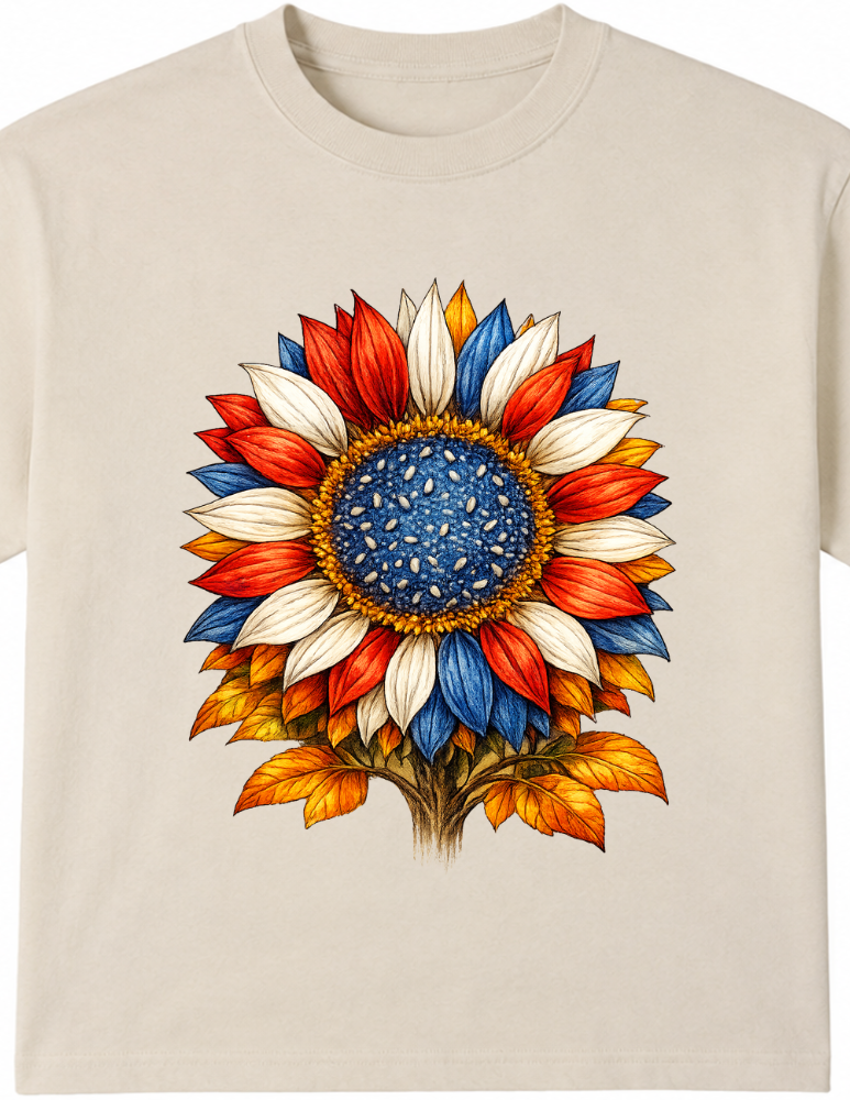 Patriotic Sunflower