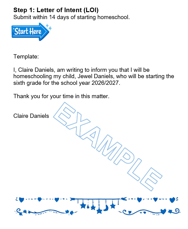 Virtuous Hearts Homeschool Quick Start Guide