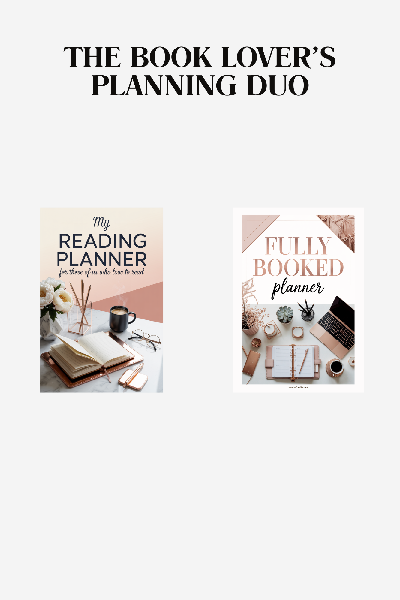The Book Lover’s Planning Duo