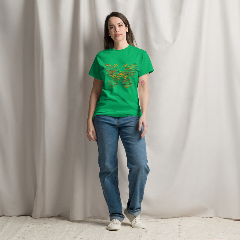 "I Am Becoming" Butterfly Signature Unisex classic tee