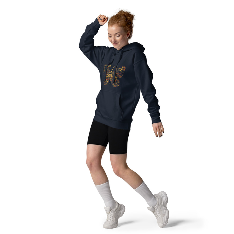 "I Am Becoming" Signature Butterfly Unisex Hoodie