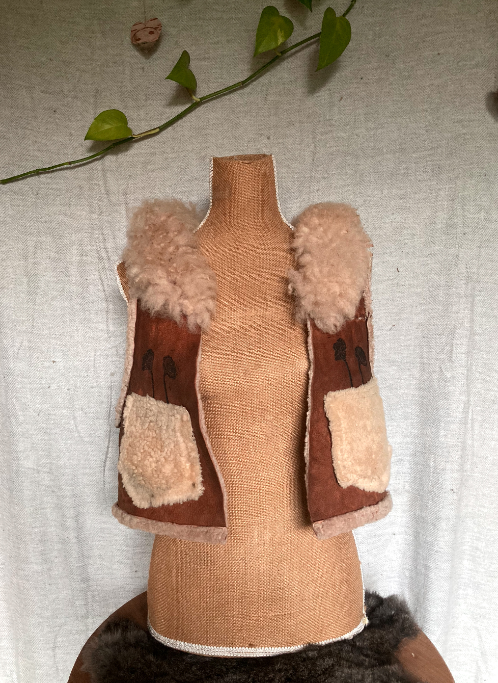 Sheep Hide Vest