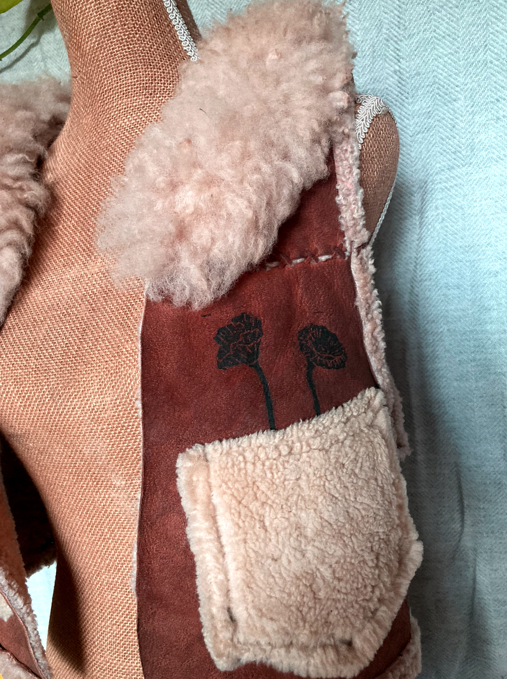 Sheep Hide Vest