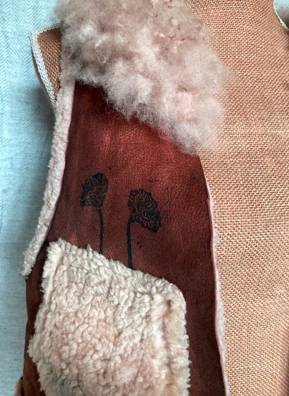 Sheep Hide Vest