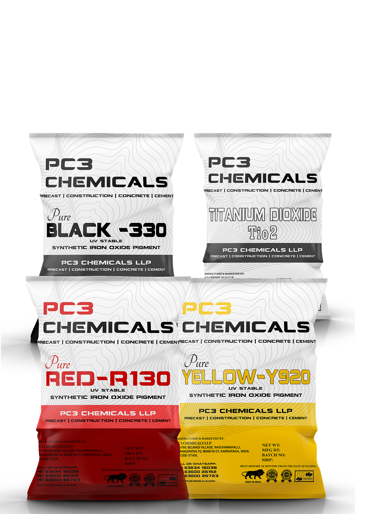 PC3 SYNTHETIC PURE IRON OXIDE PIGMENT