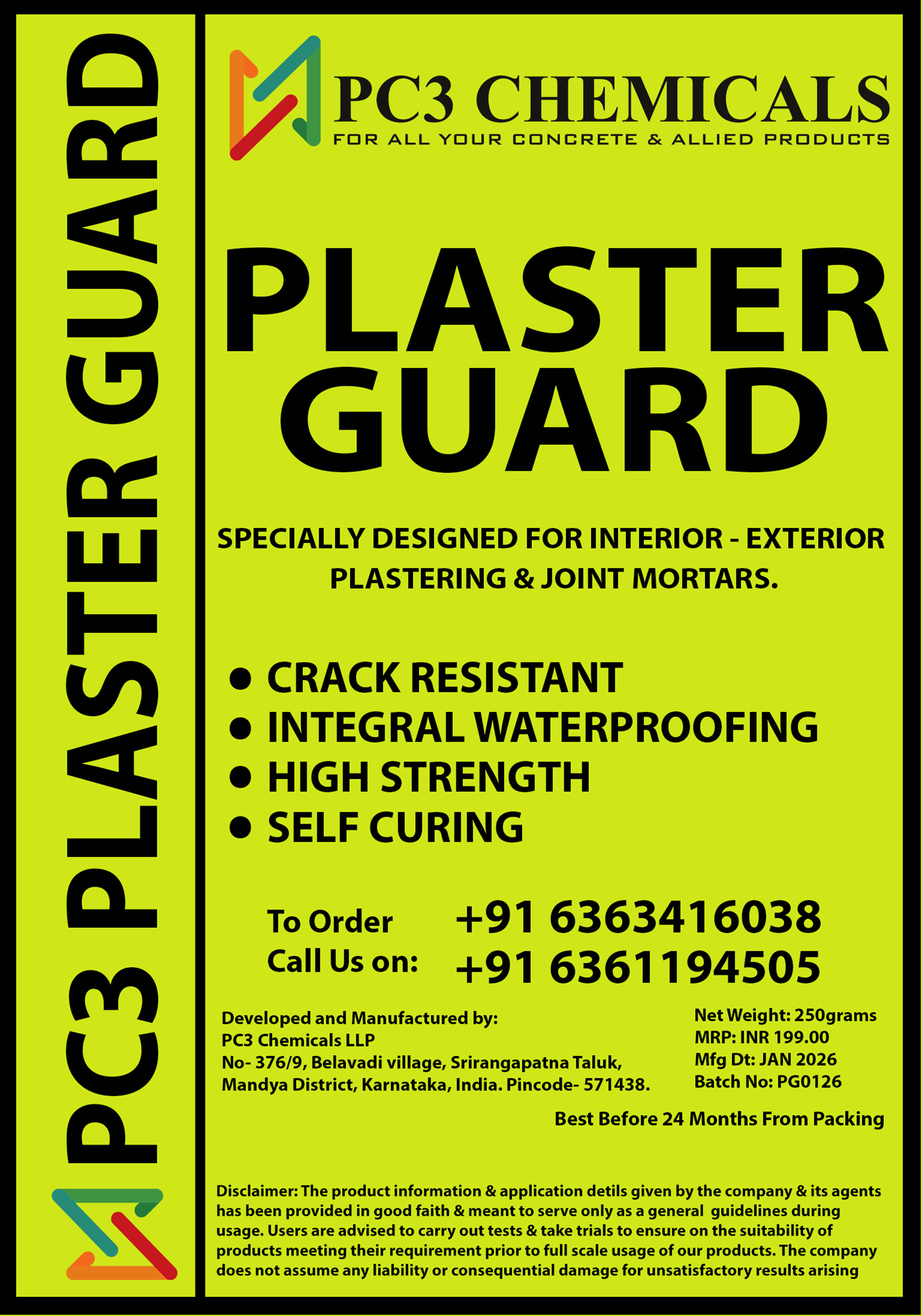 PC3 PlasterGuard