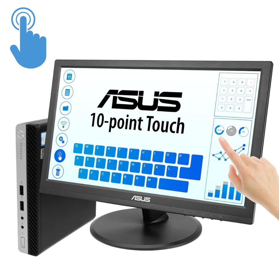 Kit Punto de Venta CPU+Monitor Touch 17" ideal P/Restaurantes o Kioscos 100924