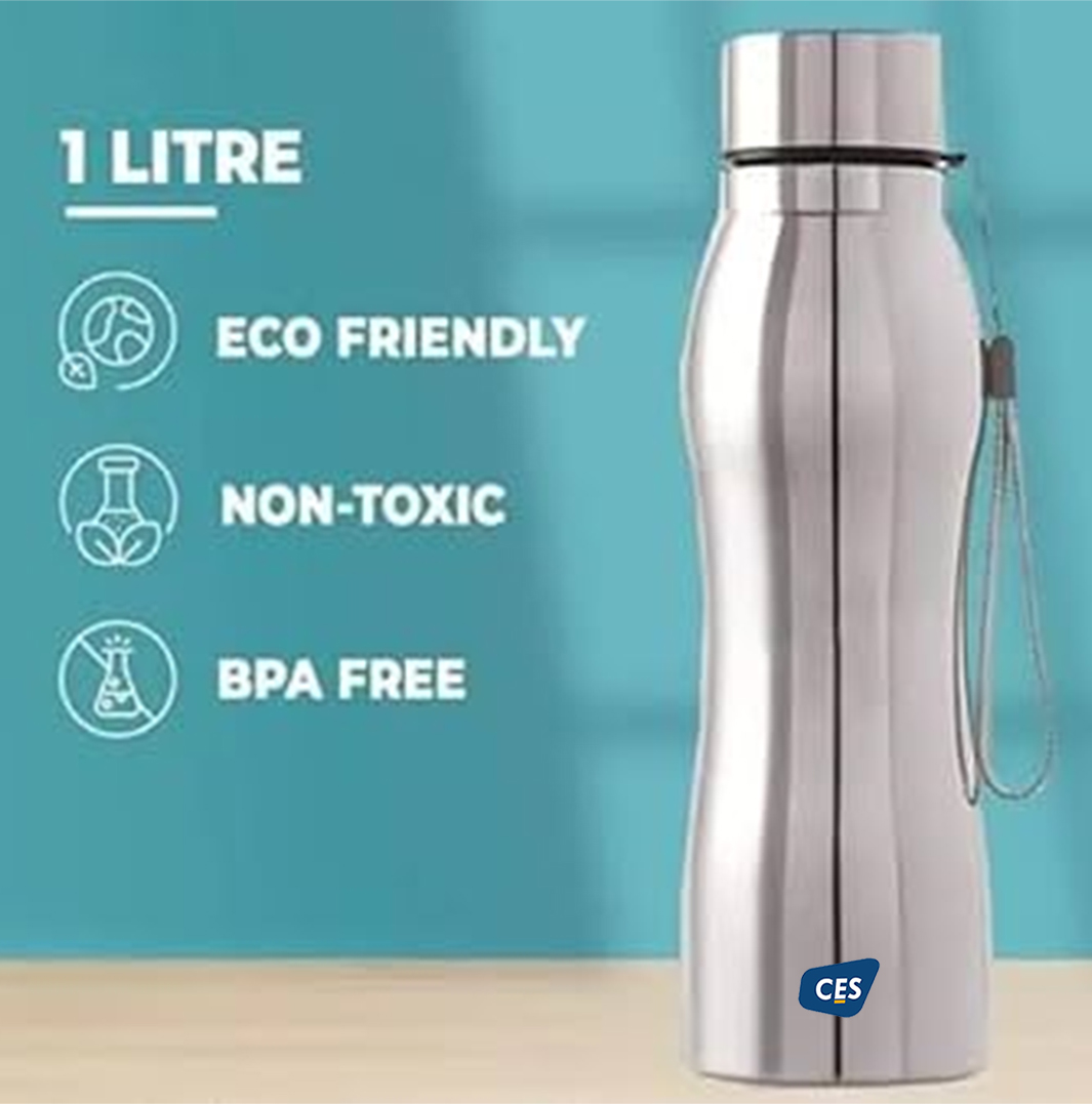 Stainless Steel Water Bottle/Water Bottle/Steel Water Bottle-1000 Millilitre