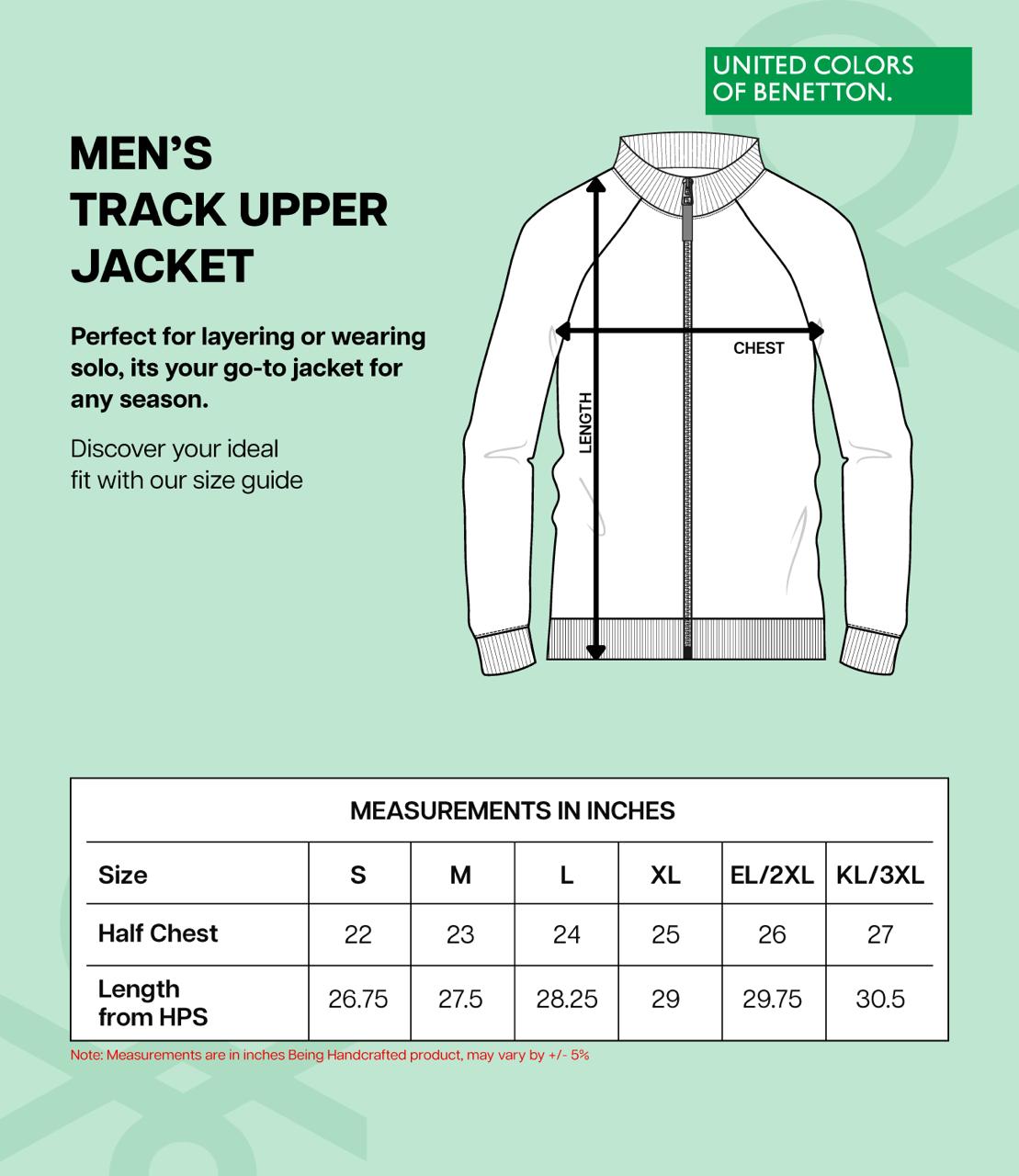 BENETTON - UCB- TRACK UPPER - UCB-TU-BU-FGRE (NAVY BLUE WITH FLUORESCENT GREEN)