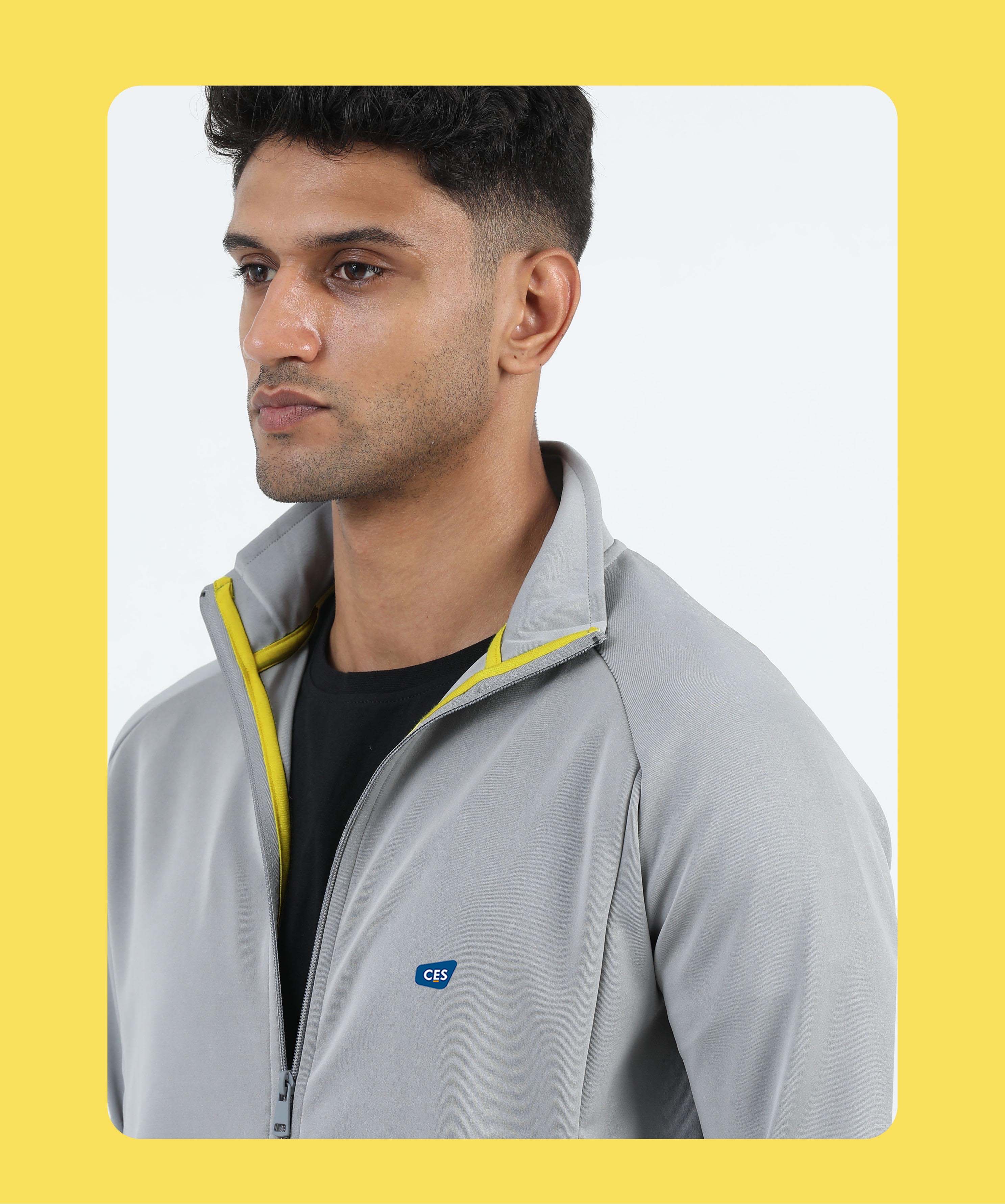 Jet-Setter Grey Jacket