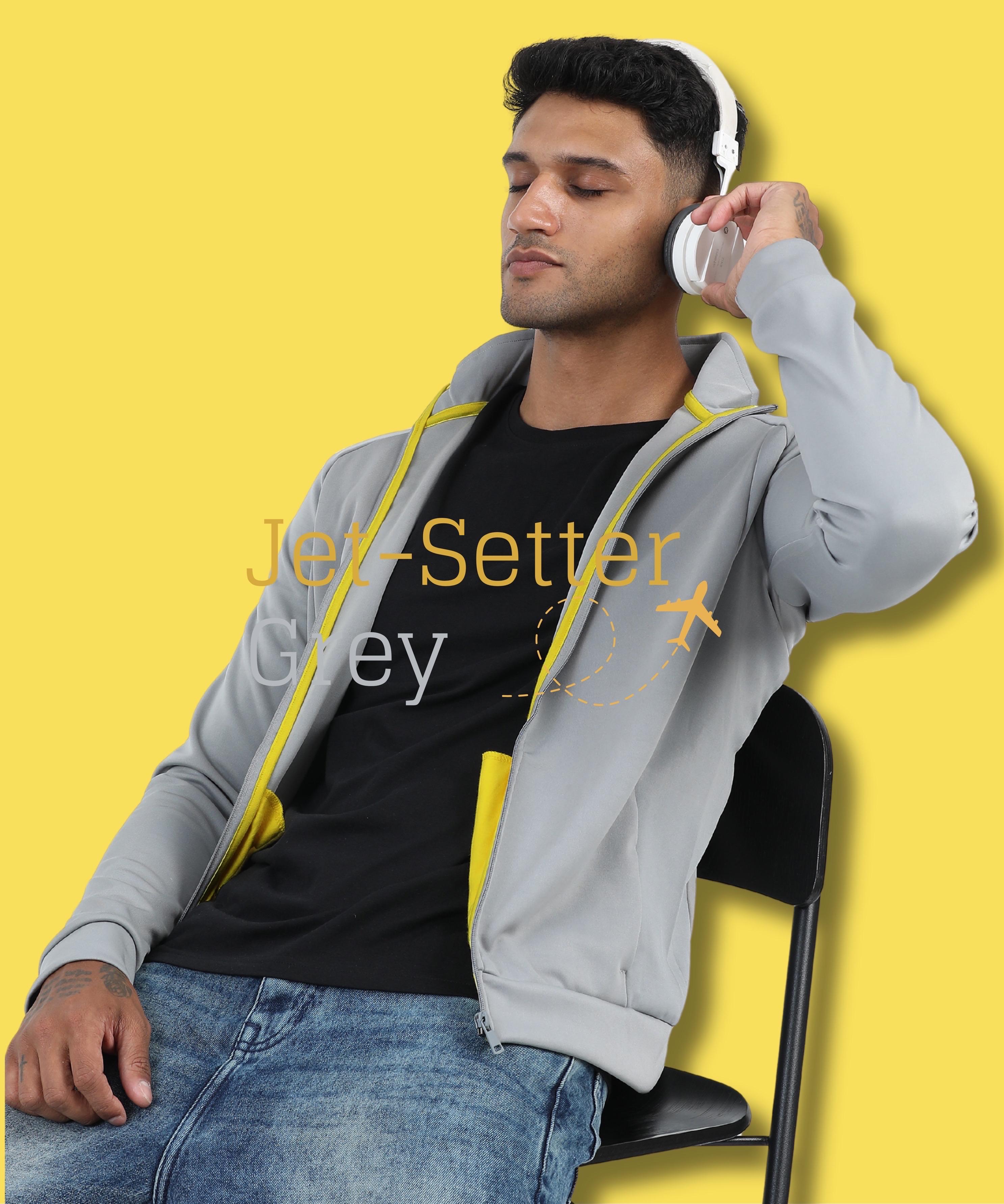 Jet-Setter Grey Jacket