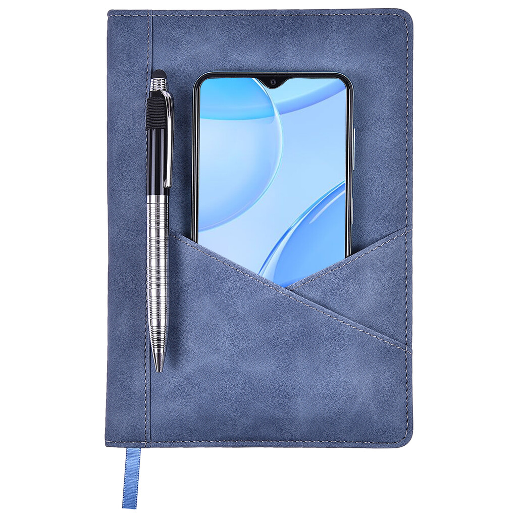 Vegan Leather Premium Notebook with Pen 