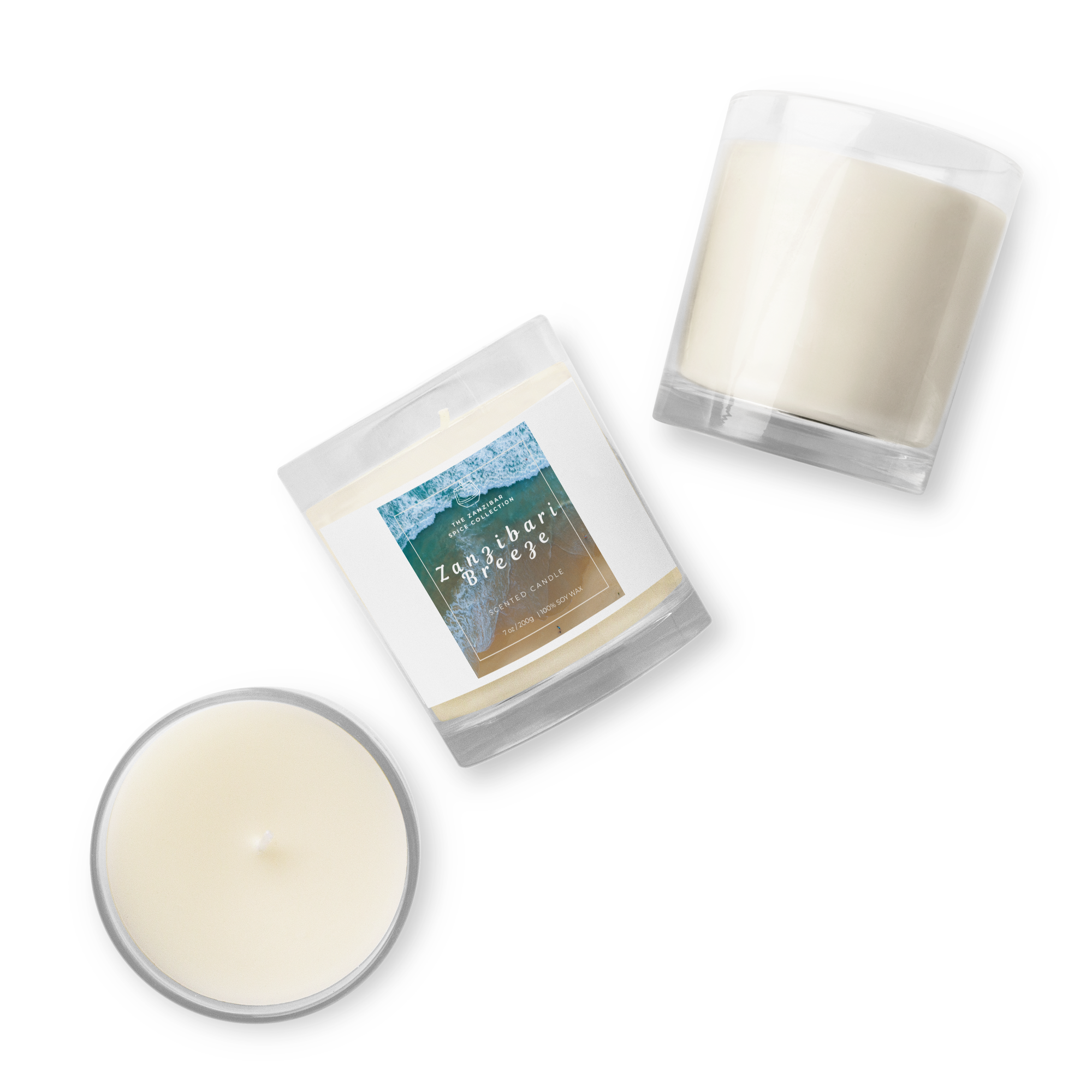 Zanzibari Breeze Scented Candle - 7oz