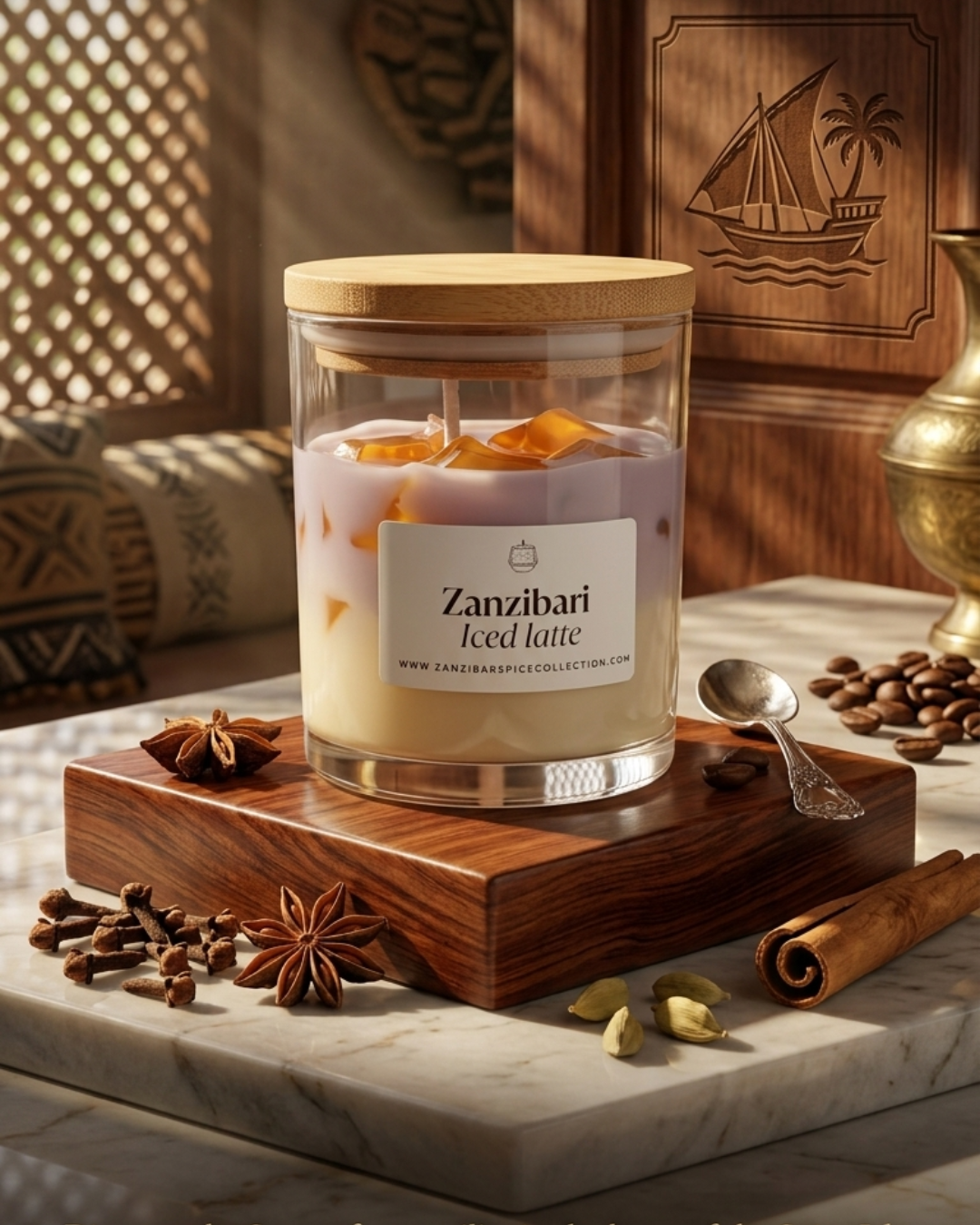 Zanzibari Iced latte Specialty Candle - Large 300g