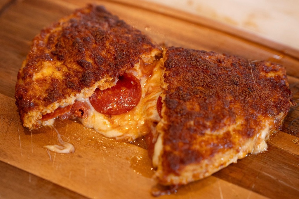 Ground Chicken Calzone