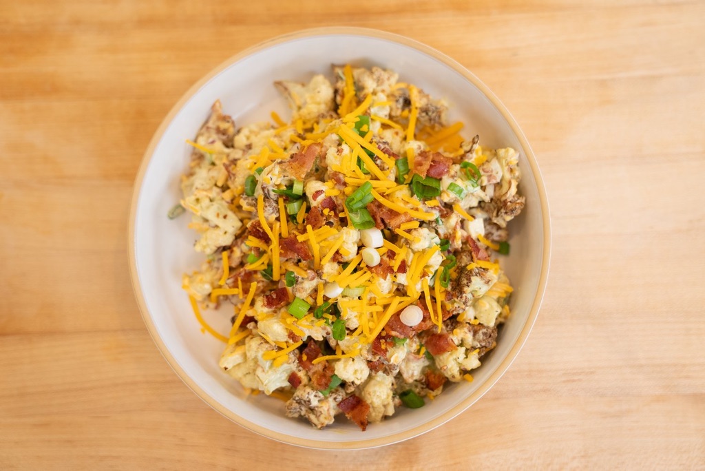 Loaded Cauliflower Salad