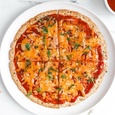 Keto Tortilla Pizza