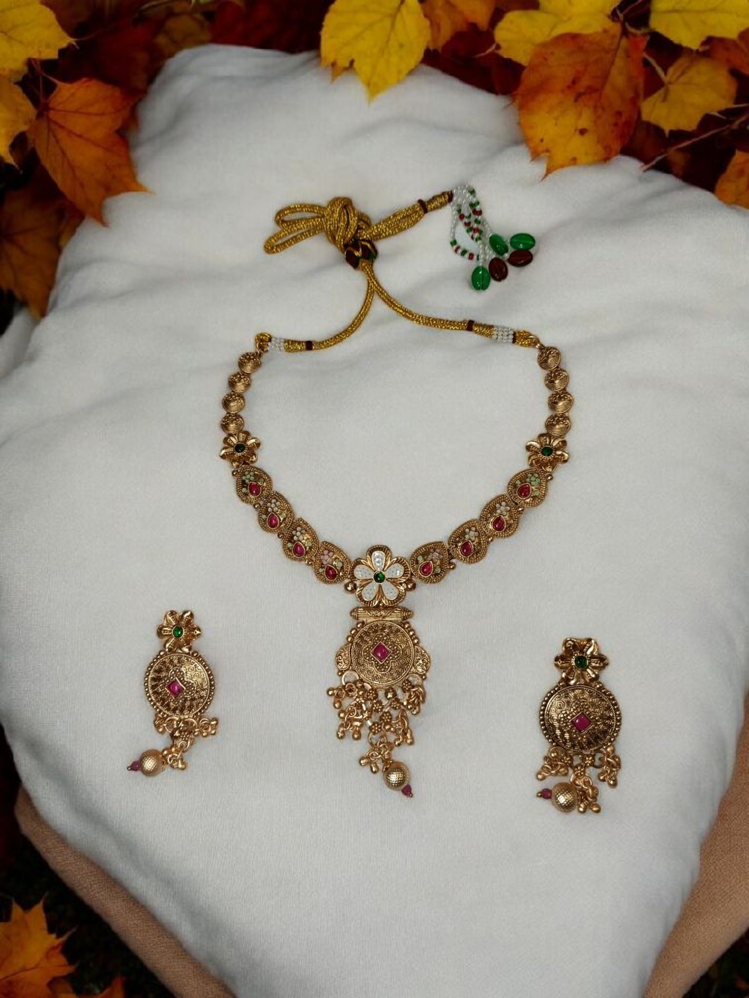 High Gold Necklace Set